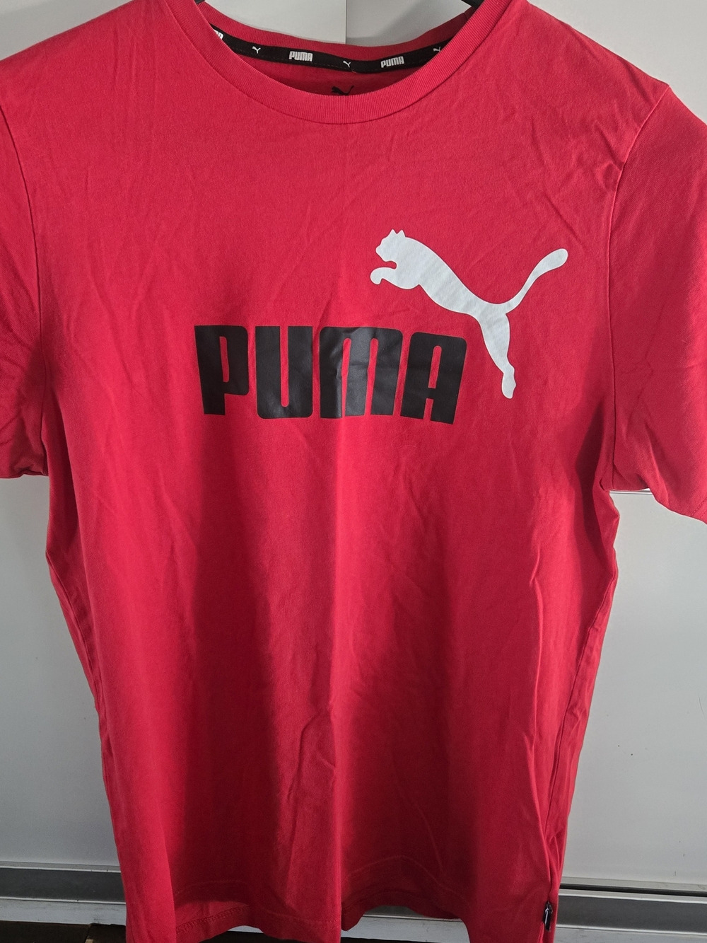 Puma Red Logo Tee